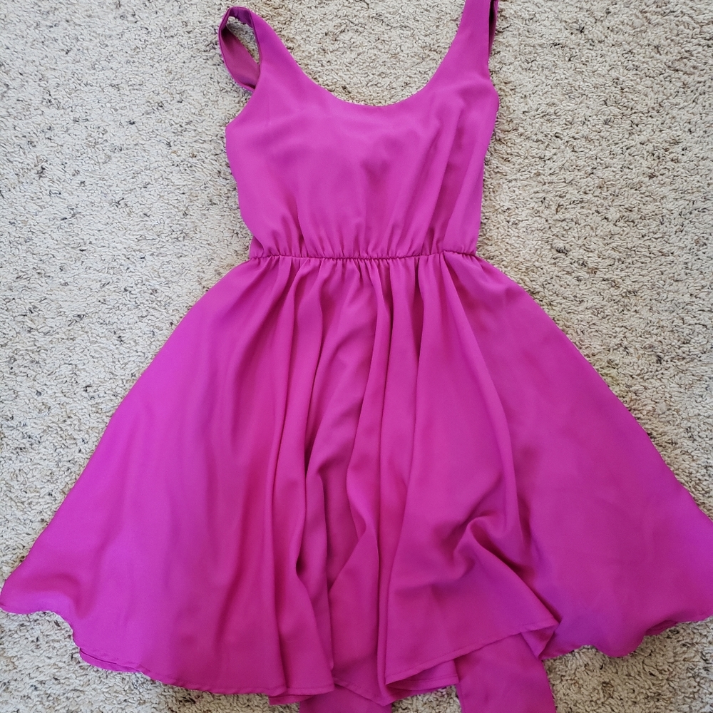 Flowy Pink Dress